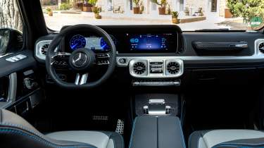 Mercedes G 580 with EQ Technology - dash
