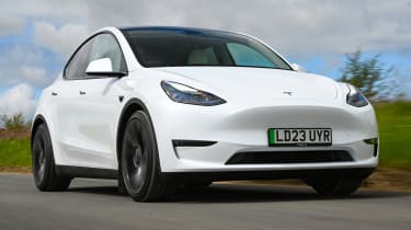 Tesla Model Y - front tracking